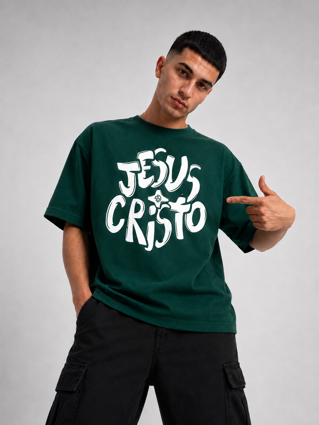 Oversized Premium JESUS CRISTO