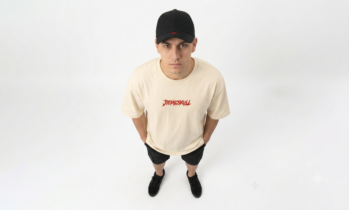 Oversized Premium  JIEMESKULL HEART