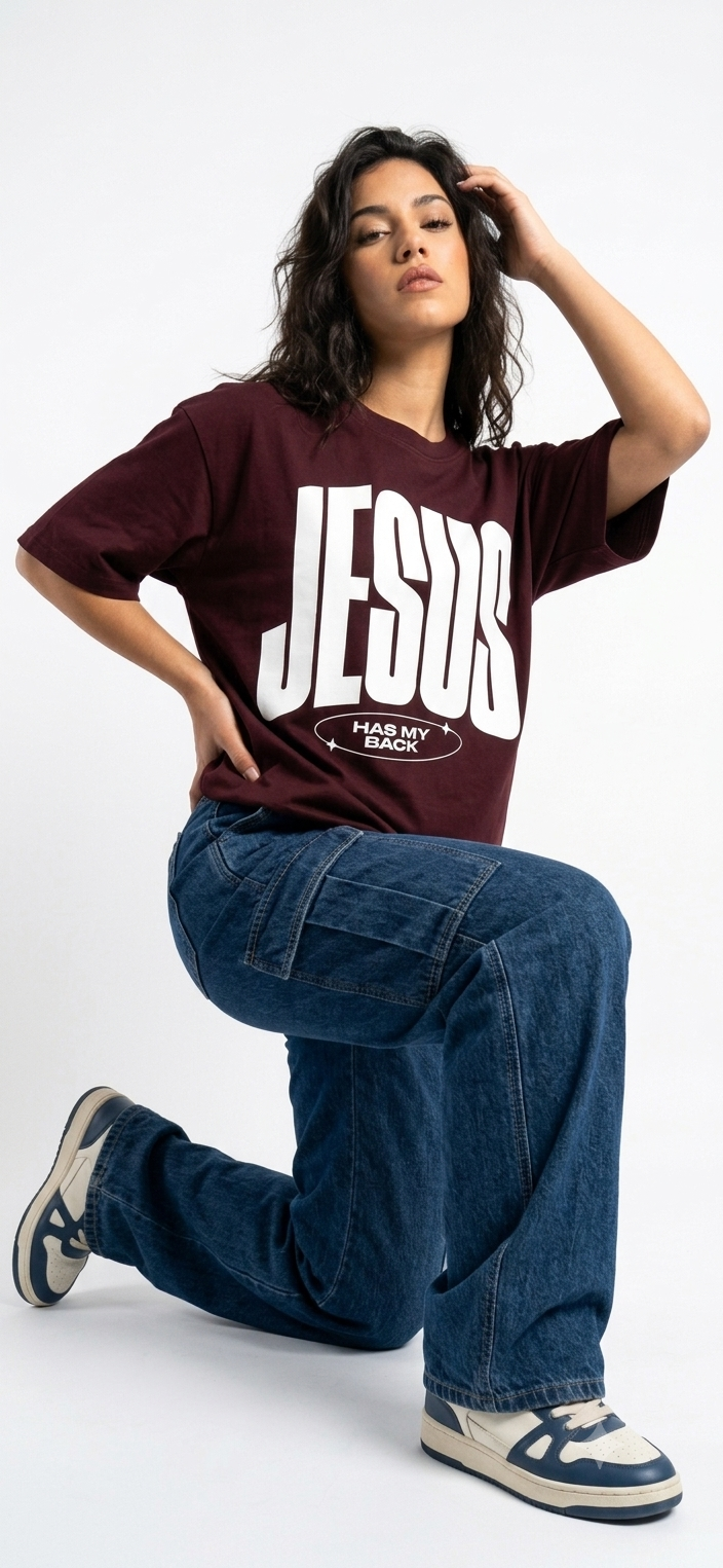 Oversized Premium JESUS